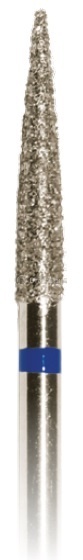Алмазный бор цилиндр стрельчатый конец d-023 L1-8,0 мм КЗ