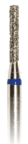 Алмазный бор цилиндр боковое резание d-012 L-6,0 мм КЗ