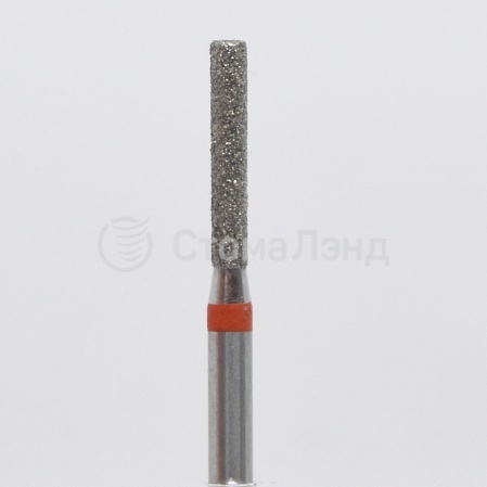 Бор алмазный цилиндр с угловым торцом &Oslash; 0,16 мм для турбинного наконечника МЗ