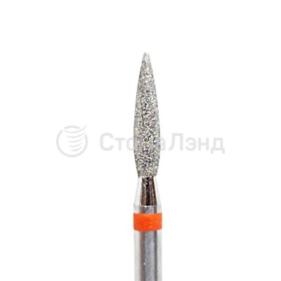 Бор алмазный ПЛАМЯ &Oslash; 0,25 мм для для турбинного наконечника МЗ