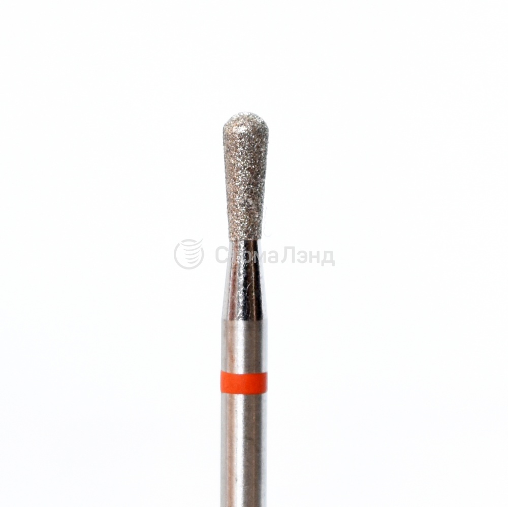 Бор алмазный обратный конус с полусферическим концом &Oslash; 0,16 мм для турбинного наконечника МЗ