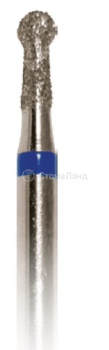 Алмазный бор круг с буртиком d-014 L-3,0 мм СЗ