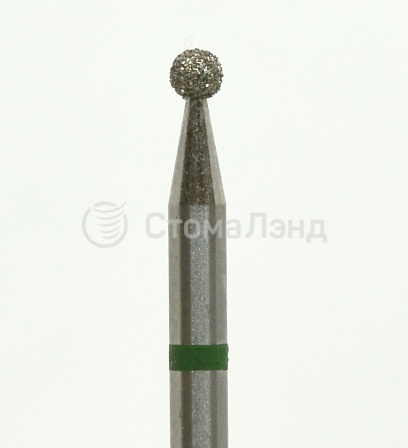 Бор алмазный шар &Oslash; 0,25 мм для прямого наконечника КЗ