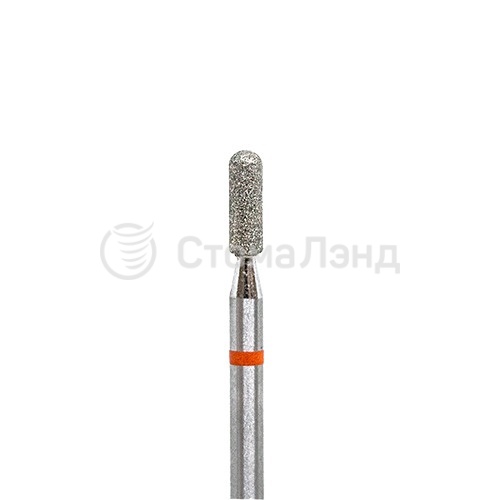 Бор алмазный цилиндр с полусферой на торце &Oslash; 0,31 мм для прямого наконечника МЗ