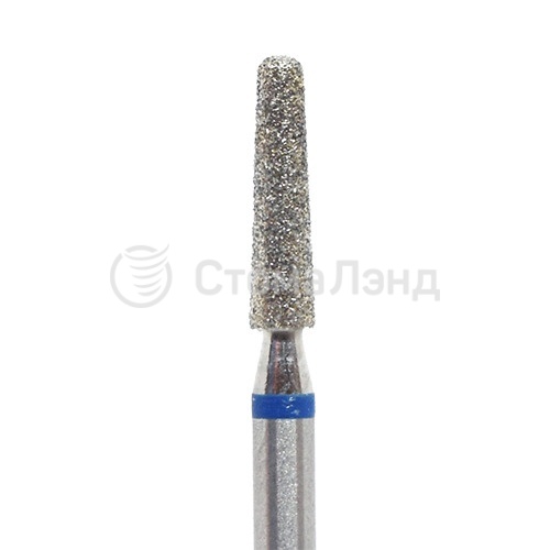 Бор алмазный конус усеченный с полусферическим торцом &Oslash; 0,12 мм для турбинного  наконечника МЗ